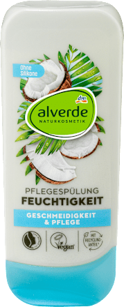 alverde NATURKOSMETIKConditioner Feuchtigkeit Bio-Kokos, 200 ml