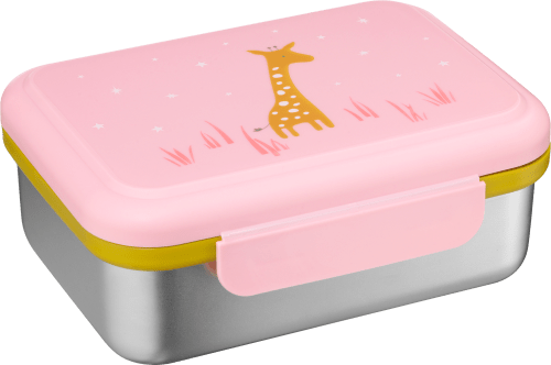 babyloveBrotdose Edelstahl rosa, 1 St