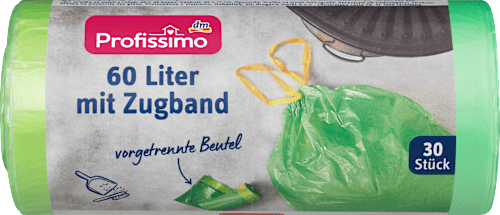 ProfissimoMüllbeutel 60 l mit Zugband, 30 St