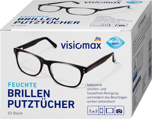 VISIOMAXBrillenputztücher, 52 St