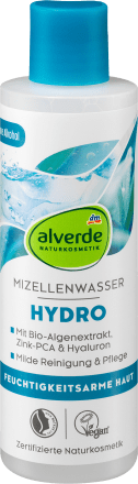 alverde NATURKOSMETIKMizellenwasser Hydro, 200 ml