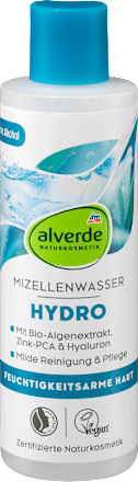 alverde NATURKOSMETIKMizellenwasser Hydro, 200 ml