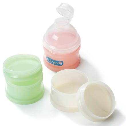 Happymami Baby-Fläschchen Set Mit Thermoskanne & Portionierer - 500ml, BPA-frei
