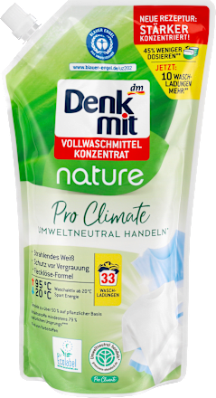 DenkmitVollwaschmittel Konzentrat Pro Climate Nature, 33 Wl