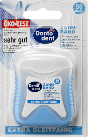 Dontodent Dontodent Zahnband extra gleitfähig, 50 m, 50 m