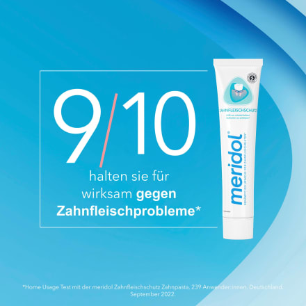 meridol Zahnpasta Zahnfleischschutz Doppelpack (2 x 75 ml), 150 ml  dauerhaft günstig online kaufen