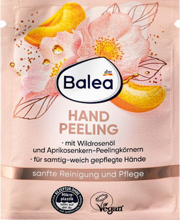Balea Handpeeling Wildrose & Aprikose, 15 ml