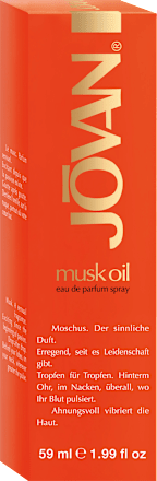 Jovan Musk Oil Eau de Parfum 59 ml dauerhaft g nstig online