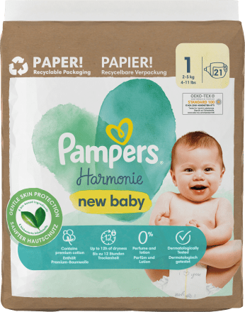 Pampers Harmony Size 1 2-5kg X35