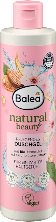 BaleaNatural Beauty Dusche Kirschblüten-Extrakt & Bio-Mandelöl, 250 ml