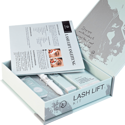 LASH LIFT Premium Set Für Wimpernlifting & Laminierung – Komplett-Set Inkl. 10-teiligem Zubehör Für Perfekt Gewellte Wimpern
