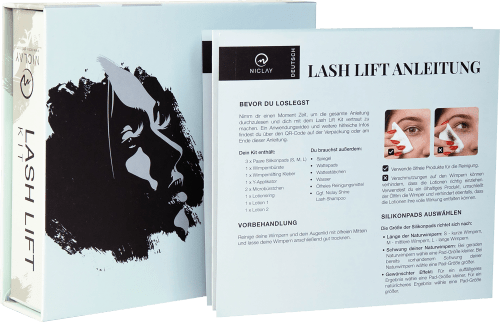 Beauty7 Wimpernlifting Set – Inkl. Lifting Creme & Neutralisierer, 5x Einzelpackungen, Bis 12 Wochen Halt