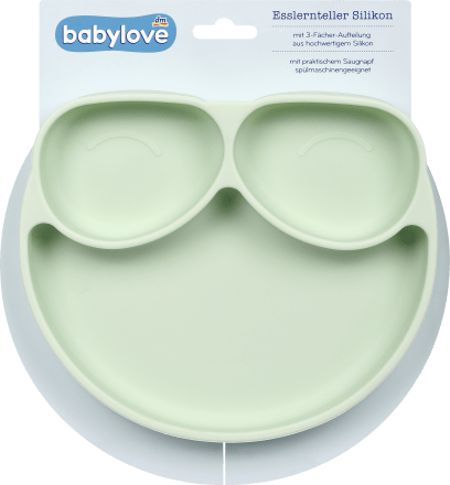 babylove Piattino in silicone per bambini, 1 pz Acquisti online sempre  convenienti