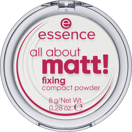 essence Kompaktpuder Fixierend All Matt!, g 8 About