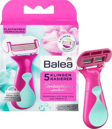 BaleaRasierer Fantastique Pocket 5 Klingen, 1 St