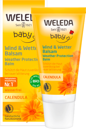 Weleda baby Wind & Wetter Balsam Calendula, 30 ml