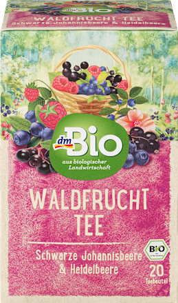 dmBio Früchtetee Waldfrucht (20 Beutel), 50 g