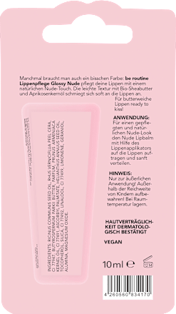 #be routine Tinted Lip Butter Nude, 10 mm dm Dauerpreis: Immergünstig