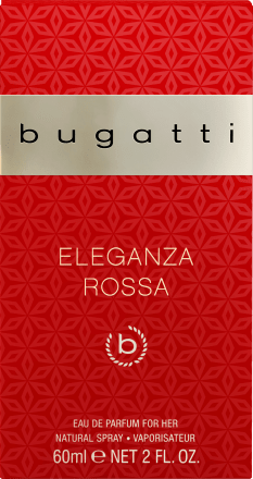 bugatti Eleganza Rossa Eau de 60 dauerhaft ml Parfum, kaufen online günstig