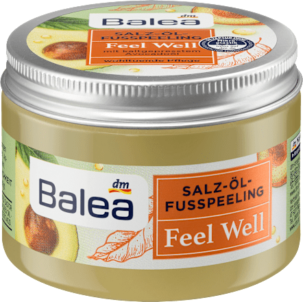 BaleaFußpeeling Salz-Öl Feel Well, 150 ml
