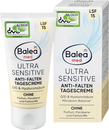 Balea medAnti-Faltenpflege Q10 Ultra Sensitive, 50 ml