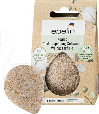 GARNIER Konjac-Schwamm – Natürliches Peeling Für Gesicht & Körper, 1 Stück