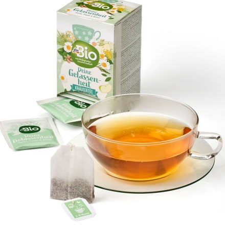 dmBio bio bylinný čaj fenykl, heřmánek, meduňka, 40 g | dm.cz