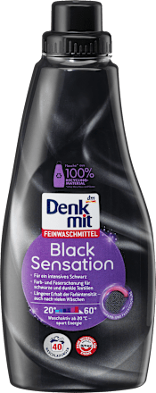 DenkmitFeinwaschmittel Black Sensation, 40 Wl