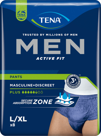 TENA® Men Active Fit Pants L –