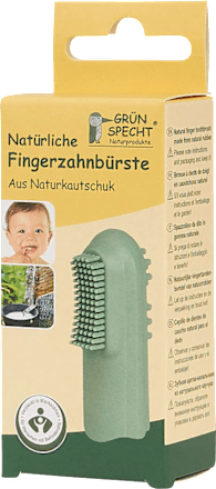 GRÜNSPECHT SOS-Box Für Babys Erste Zähnchen - Beißring & Fingerzahnbürste Set Als Geschenk