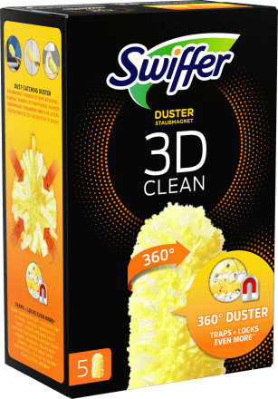 Swiffer 3D Duster XXL Starter Kit 360° et 5 Recharges