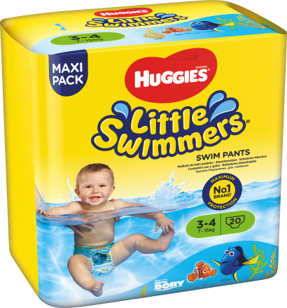 Huggies Schwimm-Windeln Grösse 2-3 3-8 Kg (12 STK) –