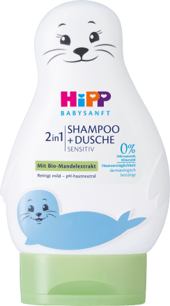 Hipp BabysanftKinder Shampoo & Dusche 2in1 sensitiv, 200 ml