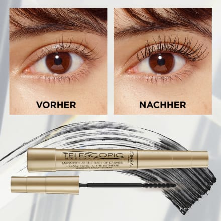 L OR AL PARiS Mascara False Lash Telescopic Gold 8 4 ml dauerhaft