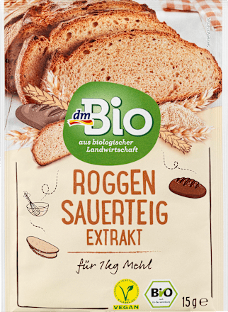 dmBioRoggen Sauerteig Extrakt, 15 g