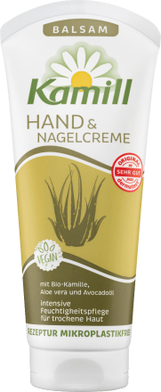 KamillHand- & Nagelcreme Balsam mit Bio-Kamille, Aloe Vera & Avocadoöl, 100 ml