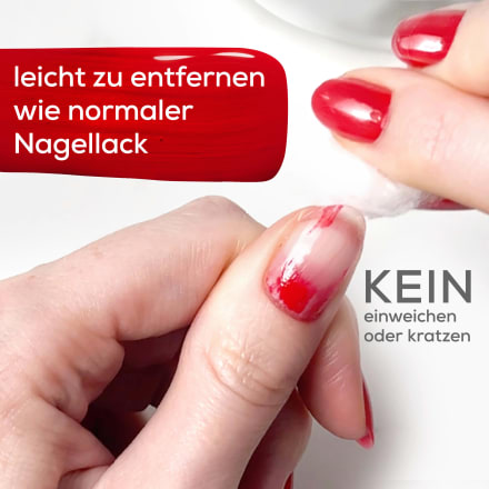 Red, essie Paint 14 Couture 509 ml Gown The Gel Nagellack