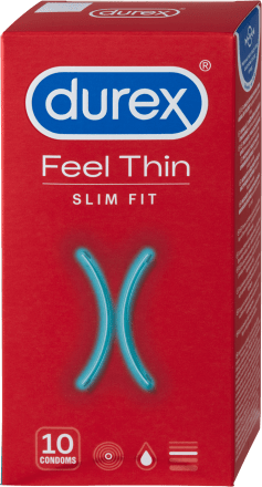 Durex vszer feel thin slim fit 10 db dm.hu