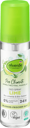 alverde NATURKOSMETIKDeo Spray Lime Limette Salbei, 75 ml