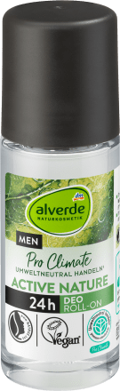 alverde MENDeo Roll-On Men Active Nature, 50 ml