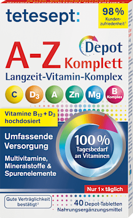 teteseptA-Z Tabletten, 48 g