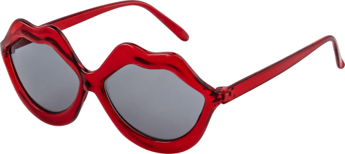 SUNDANCE Rote Party-Sonnenbrille in Kussmund-Form, 1 St dauerhaft günstig  online kaufen