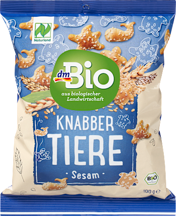 dmBioKnabbertiere, Sesam, 100 g