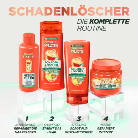 GARNIER FRUCTIS Shampoo Schadenlöscher, 300 ml dauerhaft günstig online  kaufen