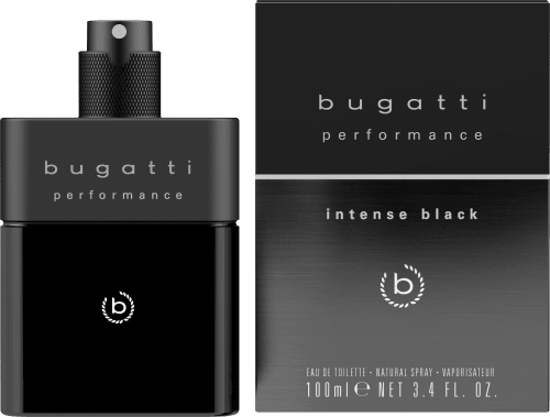 bugatti performance intense black edt, 100 ml