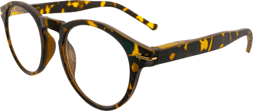 Fertig-Lesebrille demibraun +2,00, 1 St