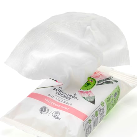 alverde Salviette detergenti umidificate alla rosa canina bio, 25 pz  Acquisti online sempre convenienti