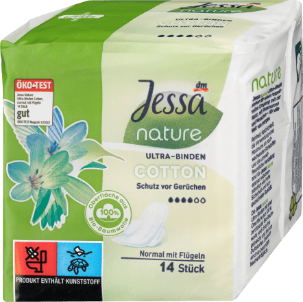 JessaUltra-Binden Cotton Normal nature, 14 St