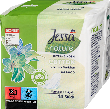 JessaUltra-Binden Cotton Normal nature, 14 St