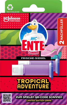 WC-EnteWC-Reiniger Frische-Siegel Tropical Adventure Nachfüllpack, 2 St